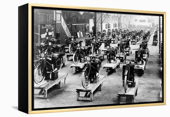 ABC Motorbike Factory, 1921-null-Framed Premier Image Canvas