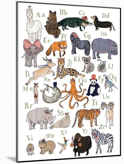 ABC Party Animal-Hanna Melin-Mounted Art Print