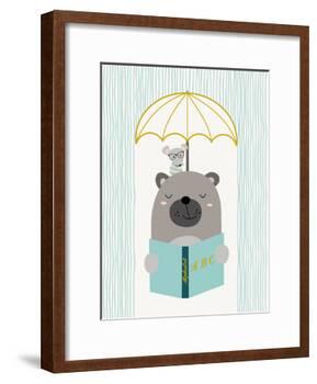 Abcbear-Nanamia Design-Framed Art Print