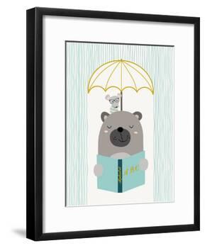Abcbear-Nanamia Design-Framed Art Print