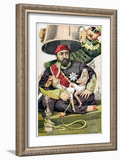 Abd-Ul-Aziz, Sultan of Turkey from 1861, 1869-James Jacques Joseph Tissot-Framed Giclee Print