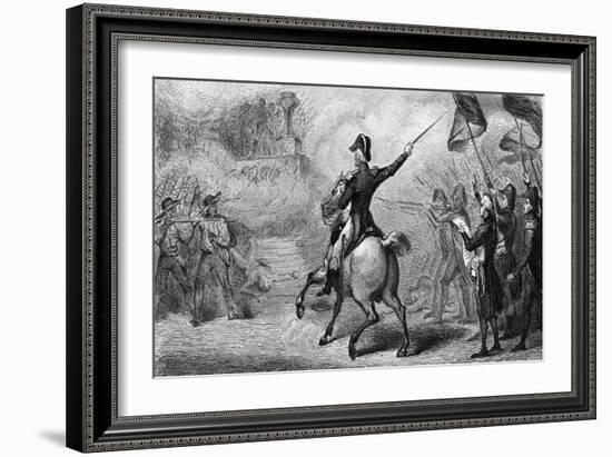 Abdication Demanded 2-Ary Scheffer-Framed Premium Giclee Print