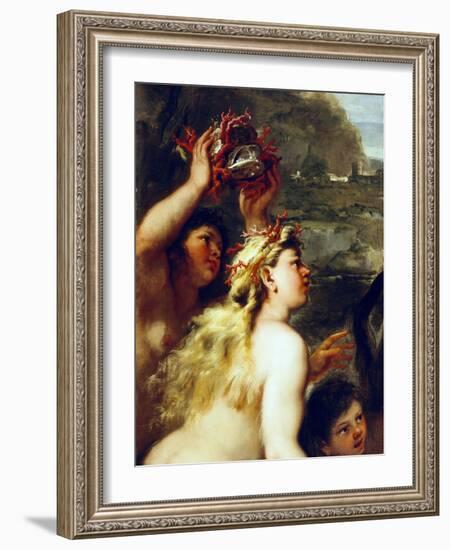 Abduction of Europa-Luca Giordano-Framed Giclee Print