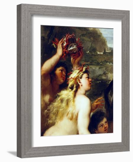 Abduction of Europa-Luca Giordano-Framed Giclee Print