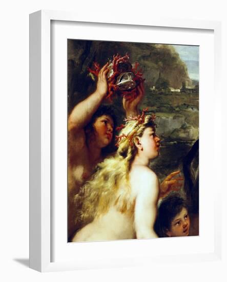 Abduction of Europa-Luca Giordano-Framed Giclee Print