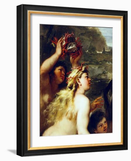 Abduction of Europa-Luca Giordano-Framed Giclee Print