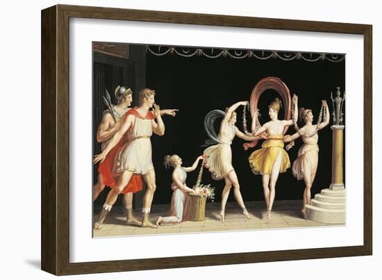 Abduction of Helen-Antonio Canova-Framed Giclee Print