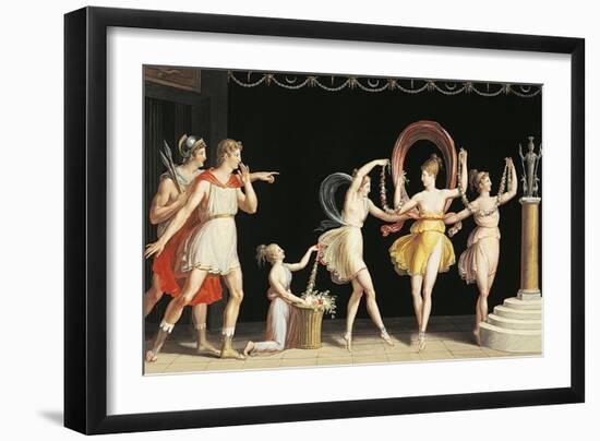 Abduction of Helen-Antonio Canova-Framed Giclee Print