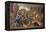 Abduction of the Sabine Women-Nicolas Poussin-Framed Stretched Canvas