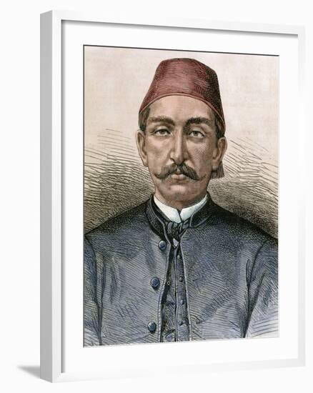 Abdul Hamid Ii (1842-1918). Sultan of the Ottoman Empire (1876-1909)-Prisma Archivo-Framed Photographic Print