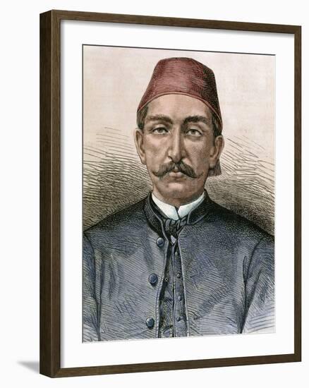 Abdul Hamid Ii (1842-1918). Sultan of the Ottoman Empire (1876-1909)-Prisma Archivo-Framed Photographic Print