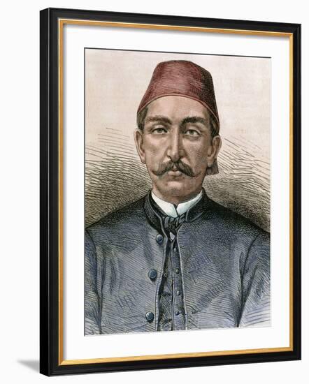 Abdul Hamid Ii (1842-1918). Sultan of the Ottoman Empire (1876-1909)-Prisma Archivo-Framed Photographic Print