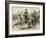 Abdul Hamid II, Sultan of Turkey, Reviewing His Troops-Arthur Hopkins-Framed Giclee Print