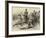 Abdul Hamid II, Sultan of Turkey, Reviewing His Troops-Arthur Hopkins-Framed Giclee Print