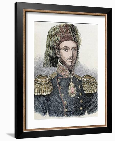 Abdulmecit I (1823-1861) Ottoman Sultan (1839-1861)-Prisma Archivo-Framed Photographic Print