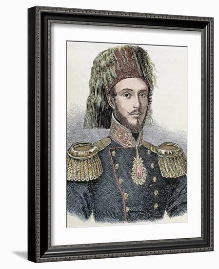 Abdulmecit I (1823-1861) Ottoman Sultan (1839-1861)-Prisma Archivo-Framed Photographic Print