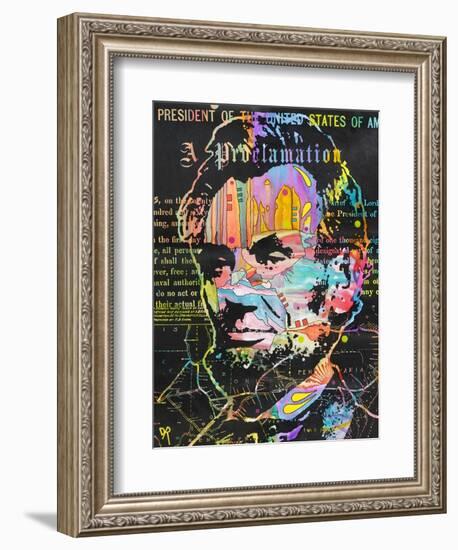 Abe's Proclamation-Dean Russo- Exclusive-Framed Giclee Print