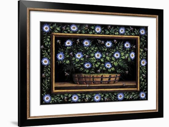 Abejas-Joaquin Moragues-Framed Art Print