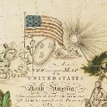 America's First National Map, 1784-Abel Buell-Premium Giclee Print