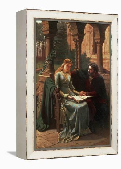 Abelard and His Pupil Heloise, 1882-Edmund Blair Leighton-Framed Premier Image Canvas