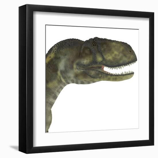 Abelisaurus Portrait-Stocktrek Images-Framed Art Print