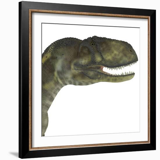 Abelisaurus Portrait-Stocktrek Images-Framed Art Print