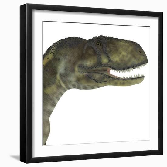 Abelisaurus Portrait-Stocktrek Images-Framed Art Print