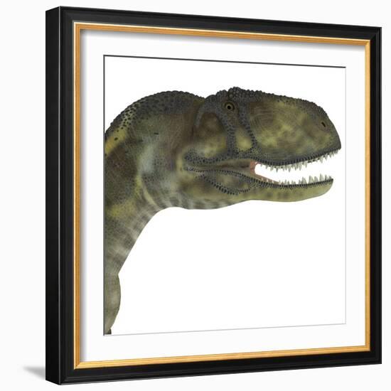 Abelisaurus Portrait-Stocktrek Images-Framed Art Print