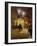 Abendliche Strassenszene Vor Den Folies Bergeres, Paris-French School-Framed Giclee Print