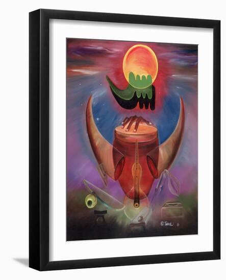 Abeng II-Ikahl Beckford-Framed Giclee Print