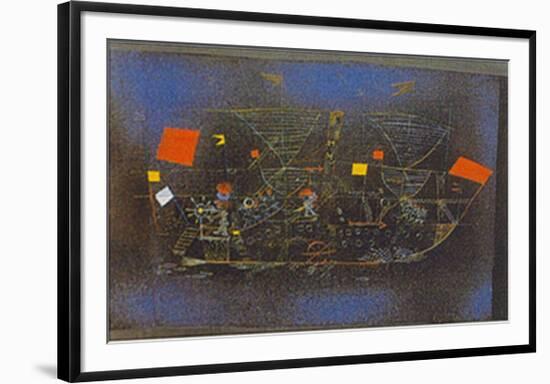 Abenteur-Schiff, c.1927-Paul Klee-Framed Art Print