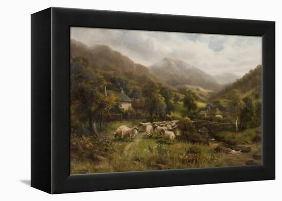 Aber, North Wales-William Langley-Framed Premier Image Canvas