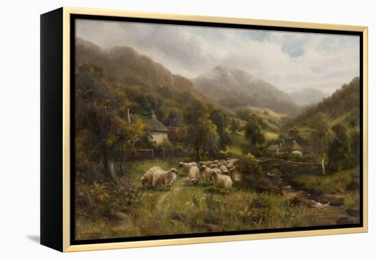 Aber, North Wales-William Langley-Framed Premier Image Canvas