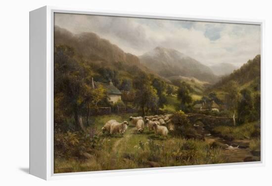 Aber, North Wales-William Langley-Framed Premier Image Canvas