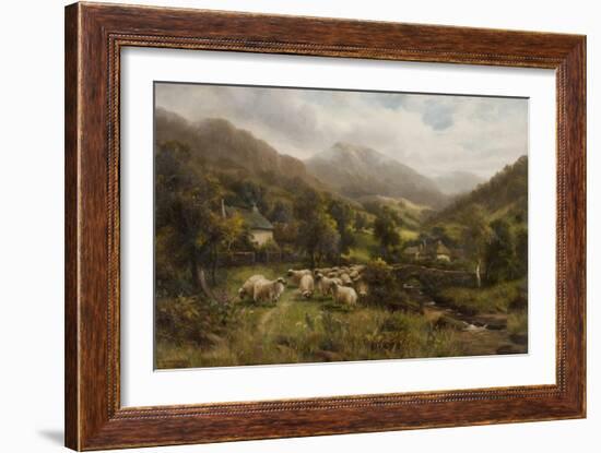 Aber, North Wales-William Langley-Framed Giclee Print