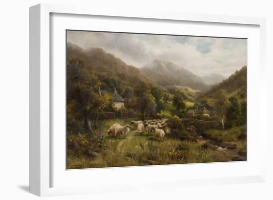 Aber, North Wales-William Langley-Framed Giclee Print