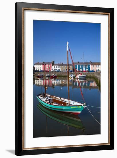 Aberaeron, Ceredigion, Wales, United Kingdom, Europe-Billy Stock-Framed Photographic Print