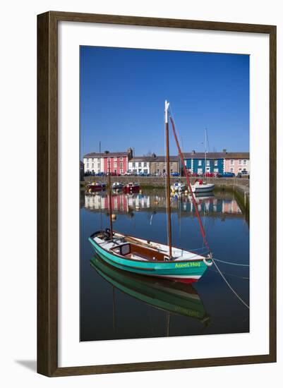Aberaeron, Ceredigion, Wales, United Kingdom, Europe-Billy Stock-Framed Photographic Print
