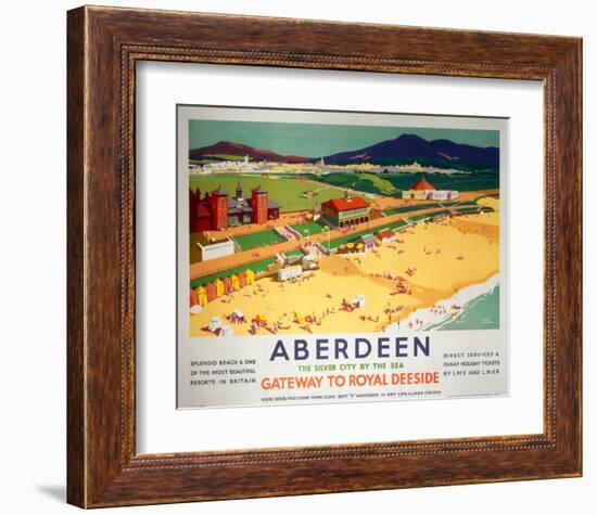 Aberdeen, By the Sea-null-Framed Art Print