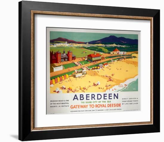 Aberdeen, By the Sea-null-Framed Art Print