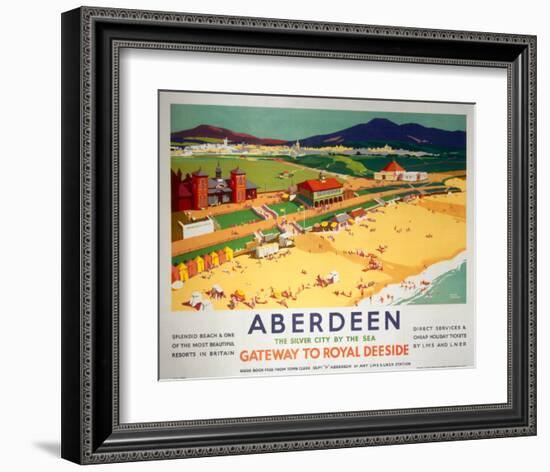 Aberdeen, By the Sea-null-Framed Art Print