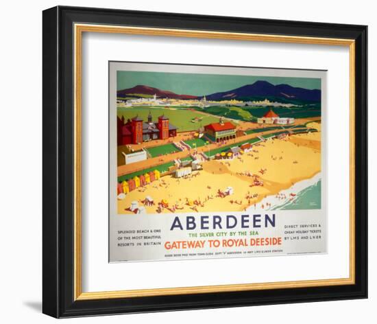 Aberdeen, By the Sea-null-Framed Art Print