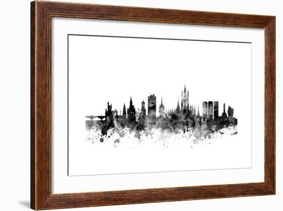 Aberdeen Scotland Skyline-Michael Tompsett-Framed Art Print