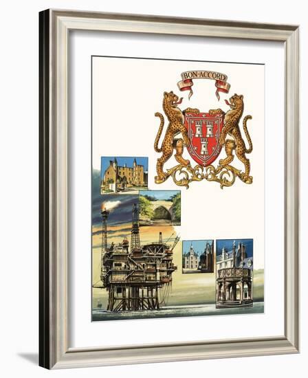 Aberdeen-Dan Escott-Framed Giclee Print