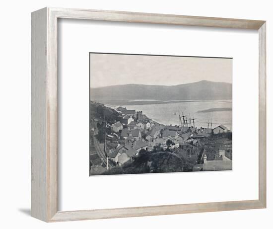 'Aberdovey - View of the Town and the Bay', 1895-Unknown-Framed Photographic Print