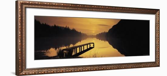 Aberfoyle, Trossachs, Scotland-Peter Adams-Framed Photographic Print