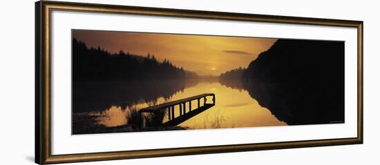 Aberfoyle, Trossachs, Scotland-Peter Adams-Framed Photographic Print