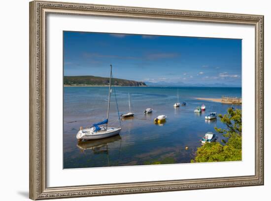 Abersoch, Llyn Peninsula, Gwynedd, Wales, United Kingdom, Europe-Alan Copson-Framed Photographic Print