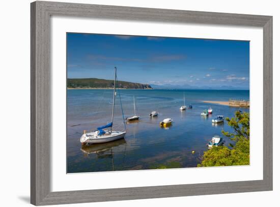 Abersoch, Llyn Peninsula, Gwynedd, Wales, United Kingdom, Europe-Alan Copson-Framed Photographic Print