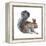 Abert's Squirrel (Sciurus Aberti), Mammals-Encyclopaedia Britannica-Framed Stretched Canvas